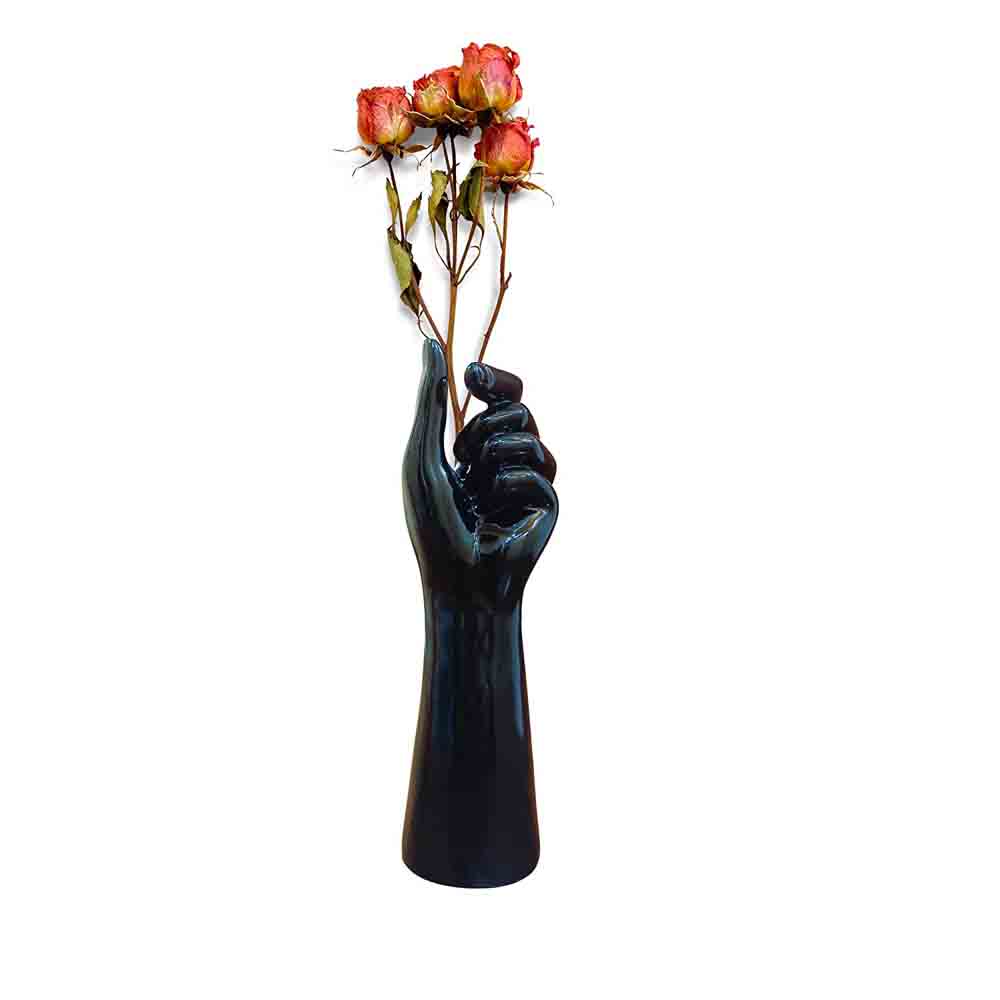 Black Home Decor Vases